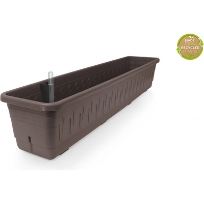 Plastkon Fantazie Smart samozavlažovací truhlík 60 cm hnědý