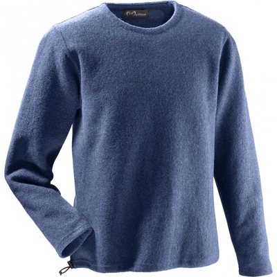 Mufflon Мъжки вълнен пуловер Mufflon Leon Merino jumper - Atlantic (005-1555-0613)