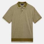 Ted Baker Ted Baker SS Geo Polo - Olive