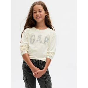 GAP Детска риза с логото на GAP GAP | Byal | Момичешки | 104/110 - zoot - 46,22 лв