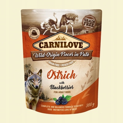 Carnilove Ostrich & blackberries 300 g