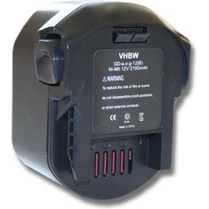 VHBW Батерия за AEG B1214G / B1215R / B1220R, 12 V, 2.1 Ah (800104521)