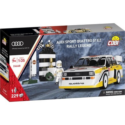 Cobi 24668 Audi Sport Quattro S1 E2 Rally Legend 1:35 229 k 1f