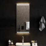 vidaXL LED огледало за баня, 40x90 см (3154067)