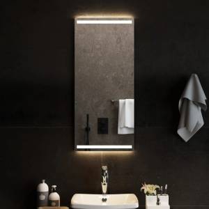 vidaXL LED огледало за баня, 40x90 см (3154067)
