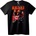 NOONEBRAND Тениска Maluma Огнено лого - 2XL, Black