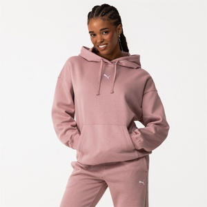 PUMA Суичър Puma Women's Essentials Oversized Hoodie - Mauve