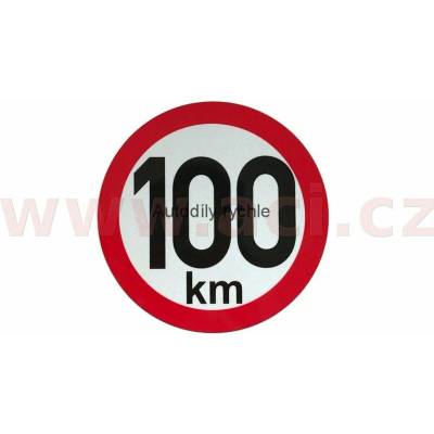 OEM 9907771 omezení rychlosti 100 km retroreflexní průměr 150 mm (na přívěsy) (9907771)