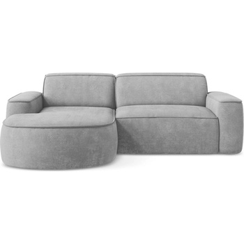 makamii Светлосив шенилов ъглов диван (ляв ъгъл) Omao - Makamii (OMAO_LC_S_61_P1_C1)