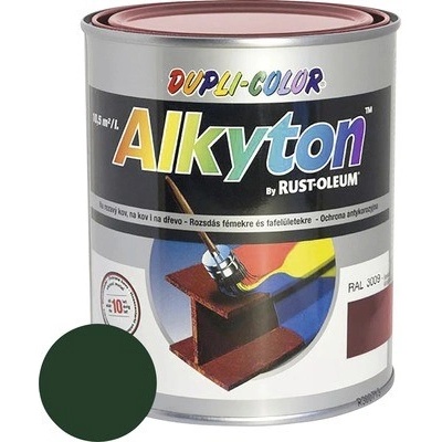 Alkyton dupli color machová zelená lesklá 750 ml