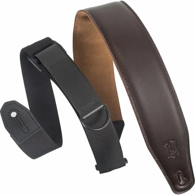 Levy's Leather Right Height Garment Leather 2.5 Dark Brown Каишка за китара (MRHGS-DBR)