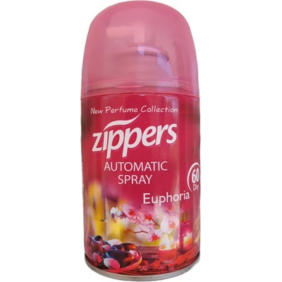 ZIPPERS ароматизатор, Пълнител за машинка, Euphoria, 260мл