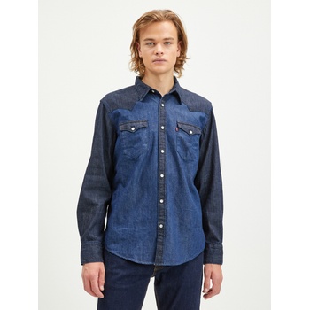 Levi's Тъмно синя мъжка риза Levi's® Barstow Western Standard Denim Shirt Levi's® | Sin | МЪЖЕ | M