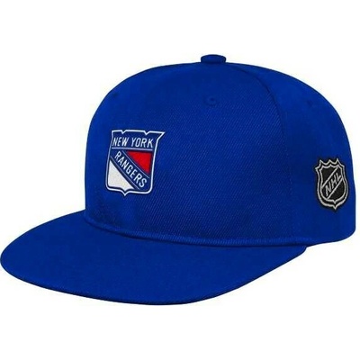 Fanatics Logo Flatbrim New York Rangers modrá