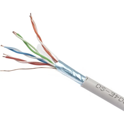 Gembird CAT5e F-UTP монтажен кабел 100 м сив FPC-5004E-SOL/100 (FPC-5004E-SOL/100)