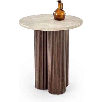 Halmar Холна маса dorotea s травертин / орех