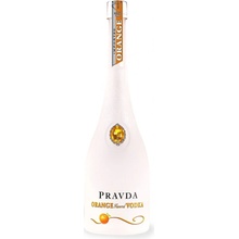 Pravda Vodka Orange 37,5% 0,7 l (holá láhev)