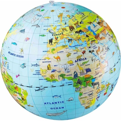 Caly Nafukovacie globus Zvieratá 50 cm
