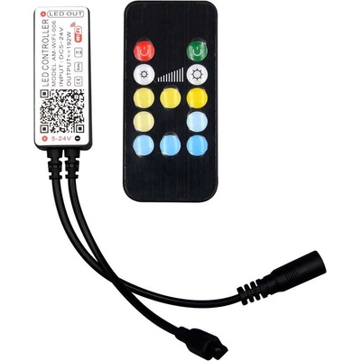 V-TAC Wifi Контролер Дистанционно CCT 3в1 12 Бутона (2902)