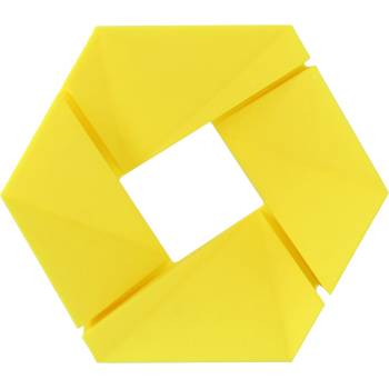 3DJAKE ecoPLA CMYK Yellow - 1, 75 mm / 500 g (9010707007562)