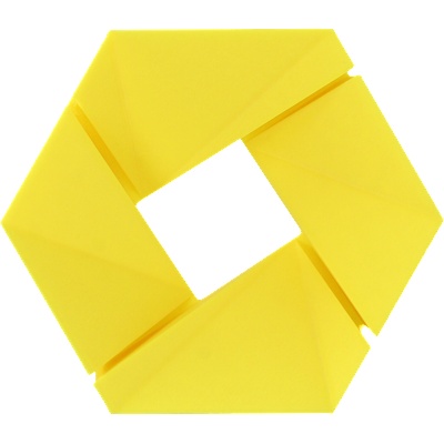 3DJAKE ecoPLA CMYK Yellow - 1, 75 mm / 500 g (9010707007562)