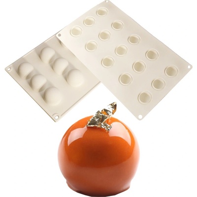 Cesil Silikónová forma na pečenie/na mrazené dezerty okrúhle 3,2cm na 15 ks
