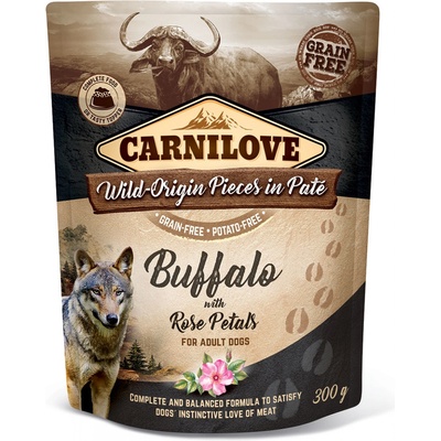 Carnilove Buffalo & rose petals 300 g