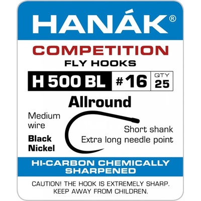 Hanák Competition Muškařský háček Allround vel.10 25 ks