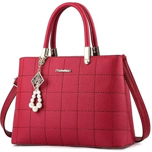 CHARON Дамска Чанта Charon Cecilia, PU кожа, Червена (KD-38-RED)