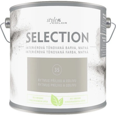 StyleColor Selection 2,5 l Rytmus prílivu a odlivu hnedá