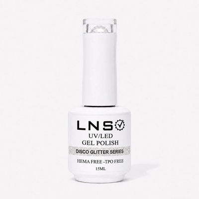 LNS UV/LED Gel Polish Disco Glitter Series 15 ml
