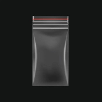 Image 1 of Екстрапак 100 бр, 7 х 9 см, полиетиленови плика Zip Lock, 35 мкм (21-16)