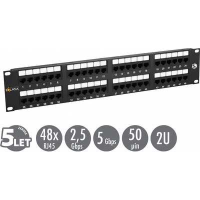 Solarix SX48-5E-UTP-BK – Zbozi.Blesk.cz