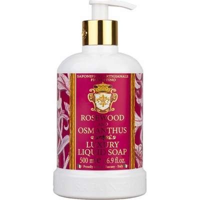 Saponificio Artigianale Fiorentino Rosewood and Osmanthus tekuté mýdlo 500 ml
