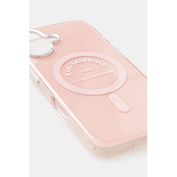 KARL LAGERFELD Кейс за телефон Karl Lagerfeld iPhone 17 (KLHMP17SHKRSGPP)