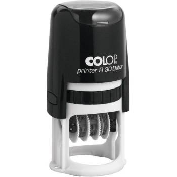 Colop Датник R30, с цифри, черен (1085200013)