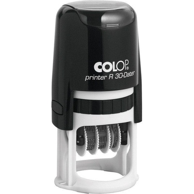 Colop Датник R30, с цифри, черен (1085200013)