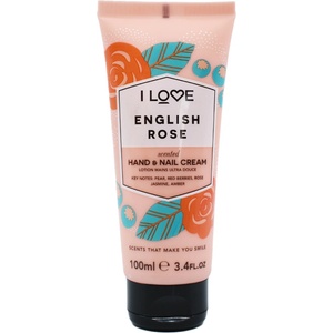 I Love Cosmetics English Rose Hand & Nail Cream 100 ml