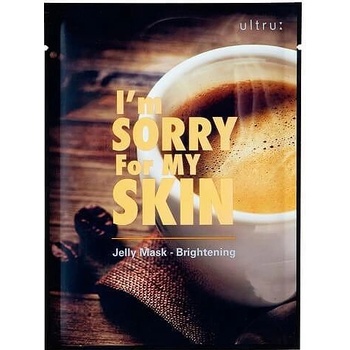 Image 1 of I'm sorry for my skin Осветяваща желирана шийт маска за лице (Кафе) I'm Sorry for My Skin Brightening Jelly Mask Coffee