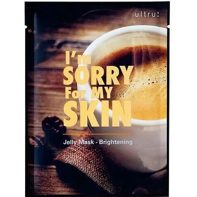 I'm sorry for my skin Осветяваща желирана шийт маска за лице (Кафе) I'm Sorry for My Skin Brightening Jelly Mask Coffee