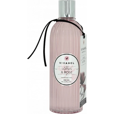 Vivian Gray Vivanel Lotus and Rose luxusný sprchový gél 300 ml