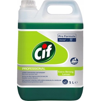 Cif Tekutý prostriedok na umývanie riadu Citrónový 5 l