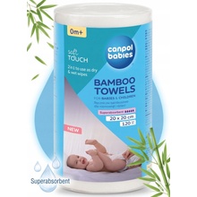 CANPOL BABIES Jednorazové bambusové utierky 120 ks