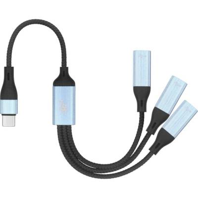 TB Touch AKTBXKUCC3C30FB USB-C splitter - 3x USB-C