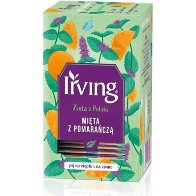 Irving Máta pomerančem 20 x 1,5 g