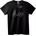 NOONEBRAND Тениска Мир и Любов - 2XL, Black