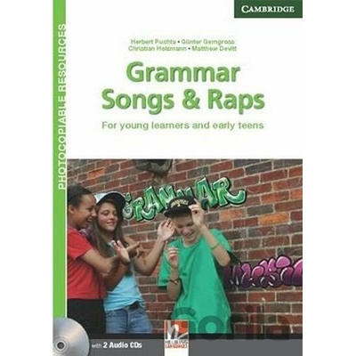 Grammar Songs and Raps Teachers Book with Audio CDs (2) - Herbert Puchta, Herbert Puchta