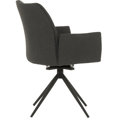 Carmen Трапезен стол como - тъмносив (b3532126)