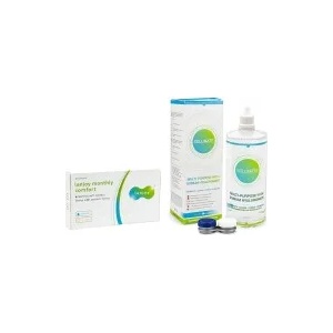 Supervision Optimax Sdn Bhd Lenjoy Monthly Comfort (6 лещи) + Solunate Ⓢ Multi-Purpose 400 ml с кутия
