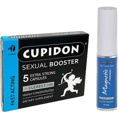 CUPID LABS Мъжки парфюм с феромони + Купидон таблетки за ерекция